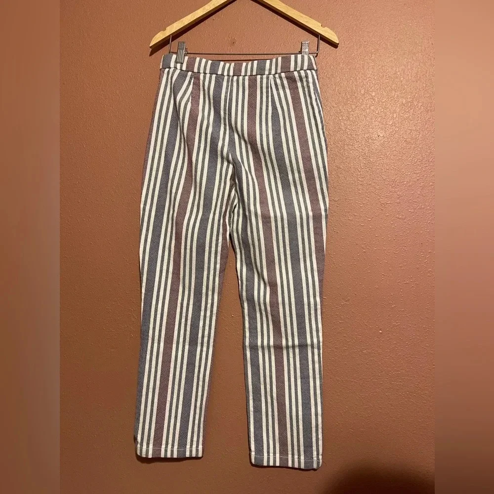 Free People Striped Pants Size 2